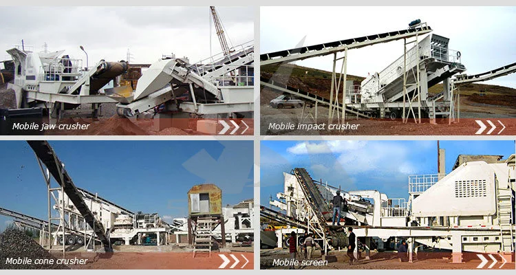 Crawler Type Mobile Crushing and Screening Plant for Sale