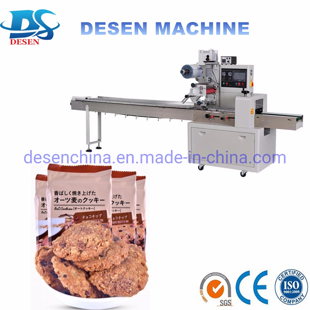 Flow Confectionery Packaging Machine Automatic Soft Candy Packaging Equipment