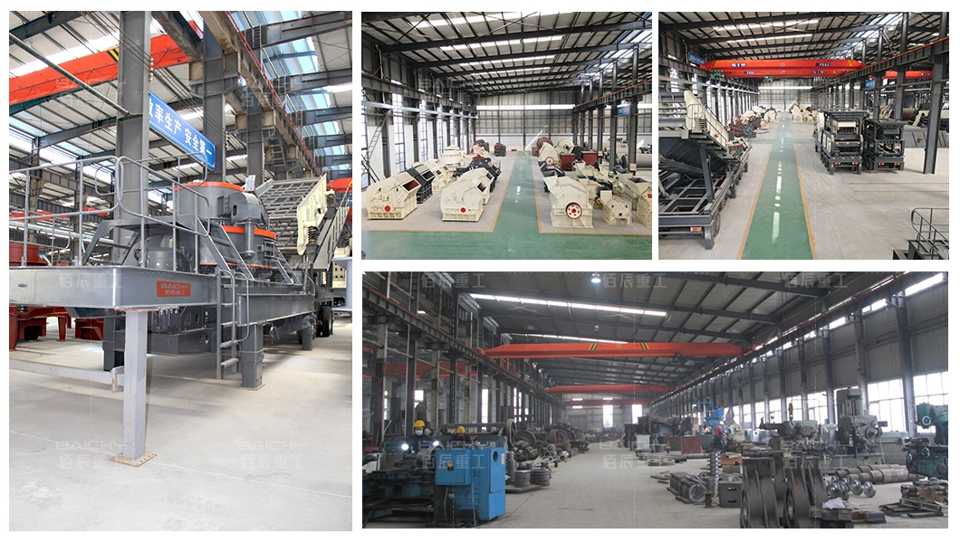 Top Brand Large Feeding Size High Crushing Ratio Portable Concrete Stone Mobile Concrete Crushing and Recycling Plant