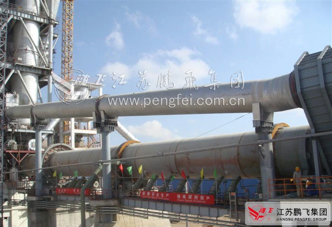 4.3X70m Clinker Cement Lime Nickel Zinc Oxide Rotary Kiln for Cement Plant