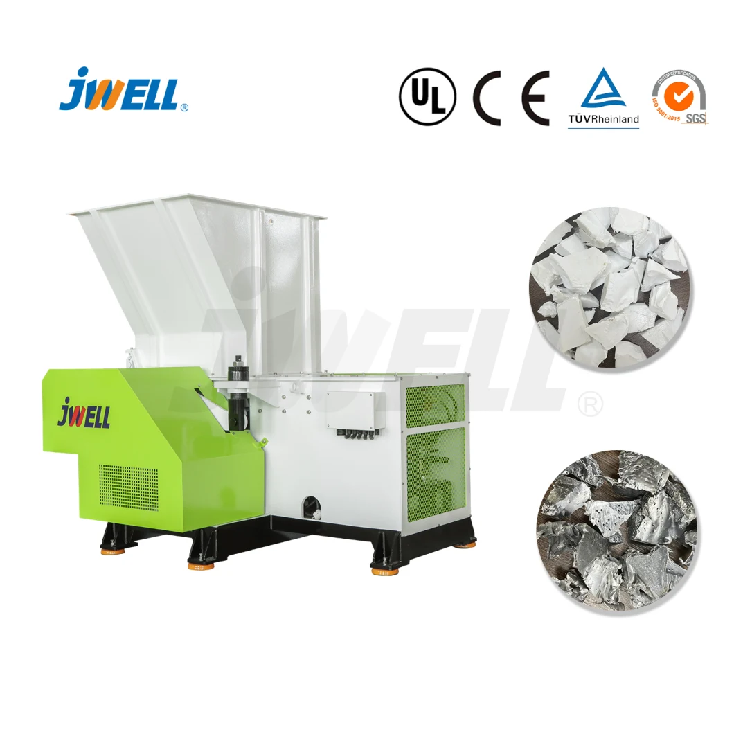 Jwell Plastic Recycling Machinery High Capacity Small Single-Shaft